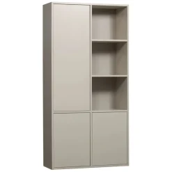 Wandkasten<WOOOD Wandkast Meggy Links Dust - 108x215x40 cm