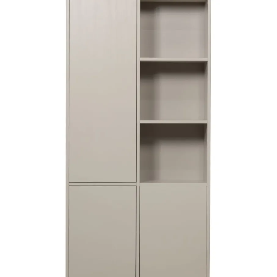 Wandkasten<WOOOD Wandkast Meggy Links Dust - 108x215x40 cm