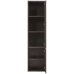 Wandkasten<WOOOD Wandkast Meggy Middenbruin - 55x215x40 cm
