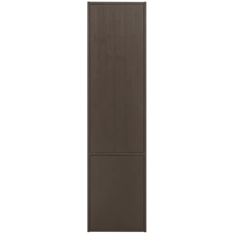 Wandkasten<WOOOD Wandkast Meggy Middenbruin - 55x215x40 cm