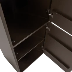 Wandkasten<WOOOD Wandkast Meggy Middenbruin - 55x215x40 cm