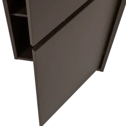 Wandkasten<WOOOD Wandkast Meggy Middenbruin - 55x215x40 cm