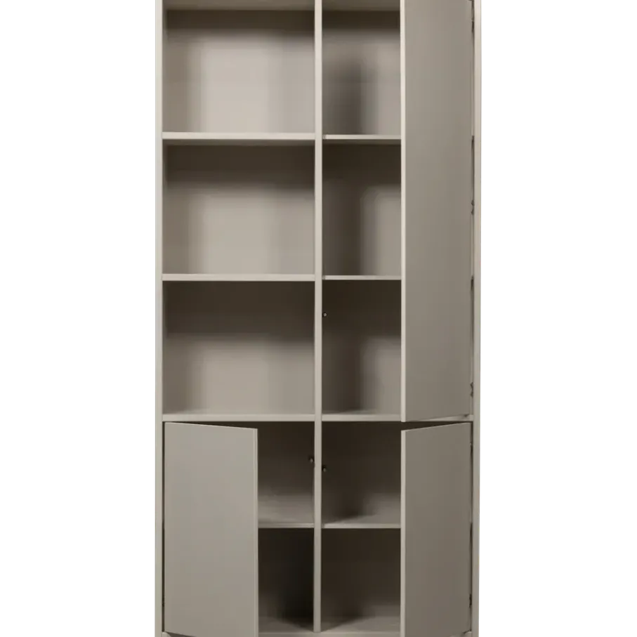 Wandkasten<WOOOD Wandkast Meggy Rechts Dust - 108x215x40 cm