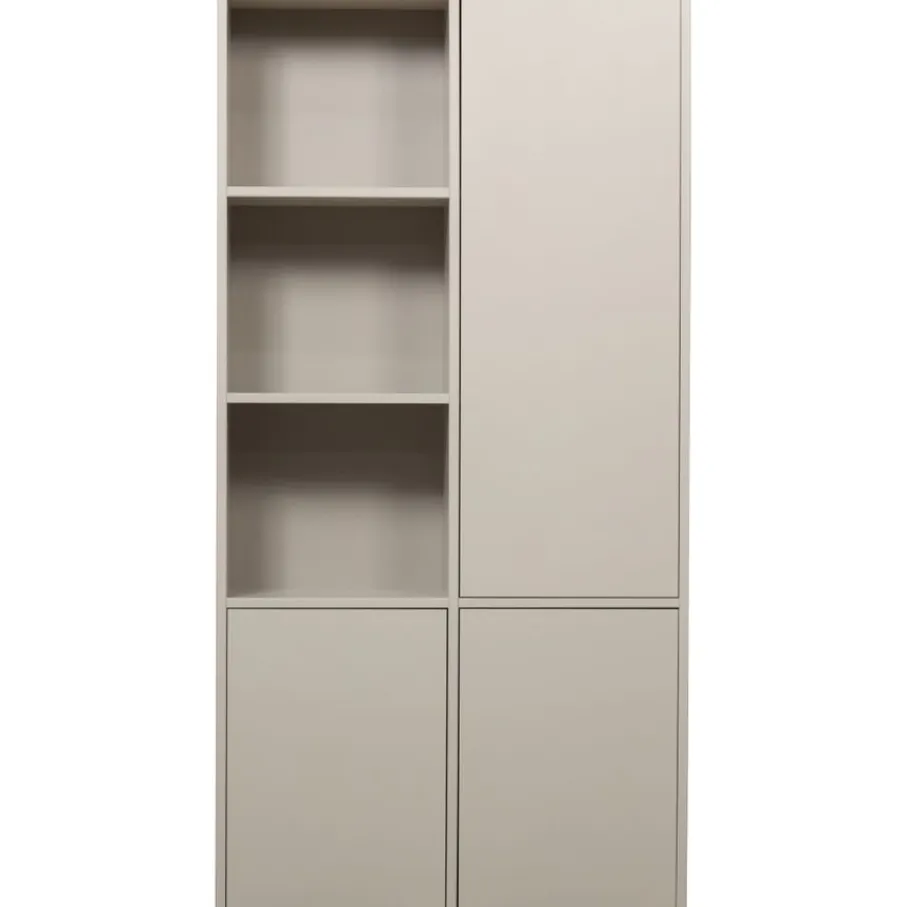 Wandkasten<WOOOD Wandkast Meggy Rechts Dust - 108x215x40 cm