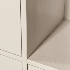 Opbergkasten<WOOOD Wandkast Merel Dust - 100x200x40 cm