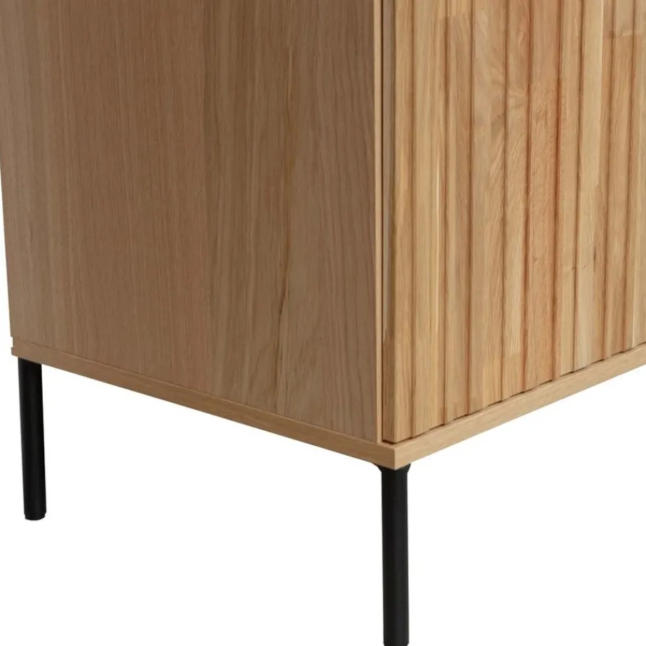 Wandkasten<WOOOD Wandkast New Gravure Naturel - 60x210x42 cm