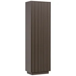 Wandkasten|Kledingkasten<WOOOD Wandkast Nova Truffel - 67x215x40 cm