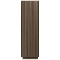 Wandkasten|Kledingkasten<WOOOD Wandkast Nova Truffel - 67x215x40 cm