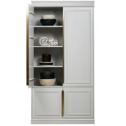 Wandkasten<WOOOD Wandkast Organize Mist - 110x215x44 cm