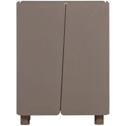Opbergkasten<WOOOD Wandkast Root Truffel Bruin - 100x135x45 cm