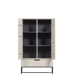 Wandkasten<WOOOD Wandkast Silas Dust - 85x149x36 cm