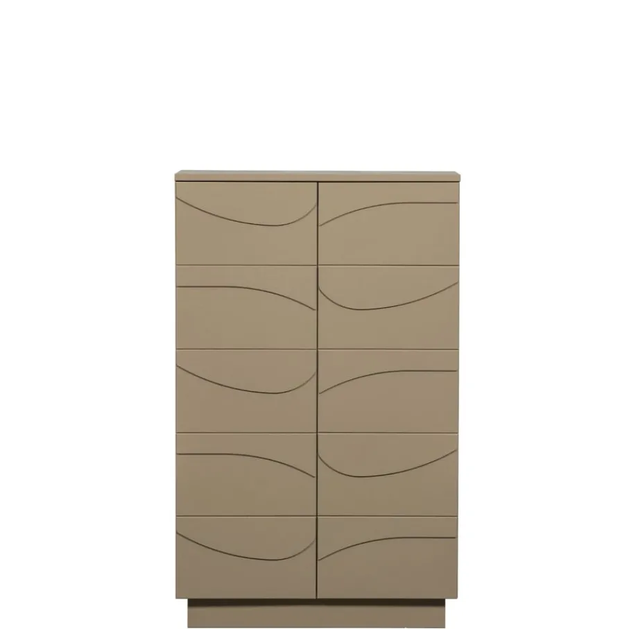 Wandkasten<WOOOD Wandkast Teo Mud - 72x116x35 cm