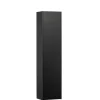 Wandkasten<WOOOD Wandkast Teun Zwart - 44x188x35 cm