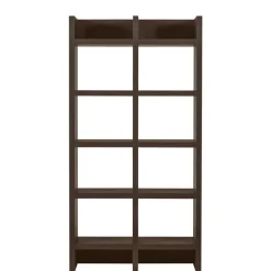 Boekenkasten|Wandkasten<WOOOD Wandkast Timo Bruin - 100x195x40 cm