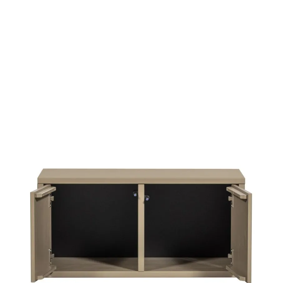 Opbergkasten<WOOOD Wandkast Turner Mud - 80x39x44 cm