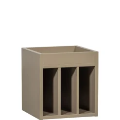 Opbergkasten<WOOOD Wandkast Turner Mud - 44x47x44 cm