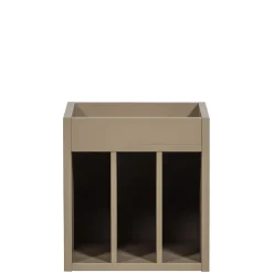 Opbergkasten<WOOOD Wandkast Turner Mud - 44x47x44 cm