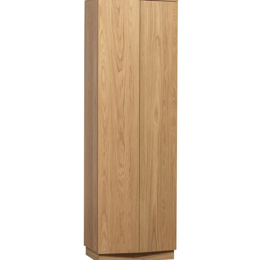 Wandkasten<WOOOD Wandkast Zuma Naturel - 67x210x45 cm