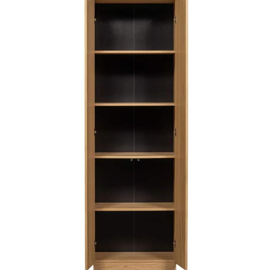 Wandkasten<WOOOD Wandkast Zuma Naturel - 67x210x45 cm