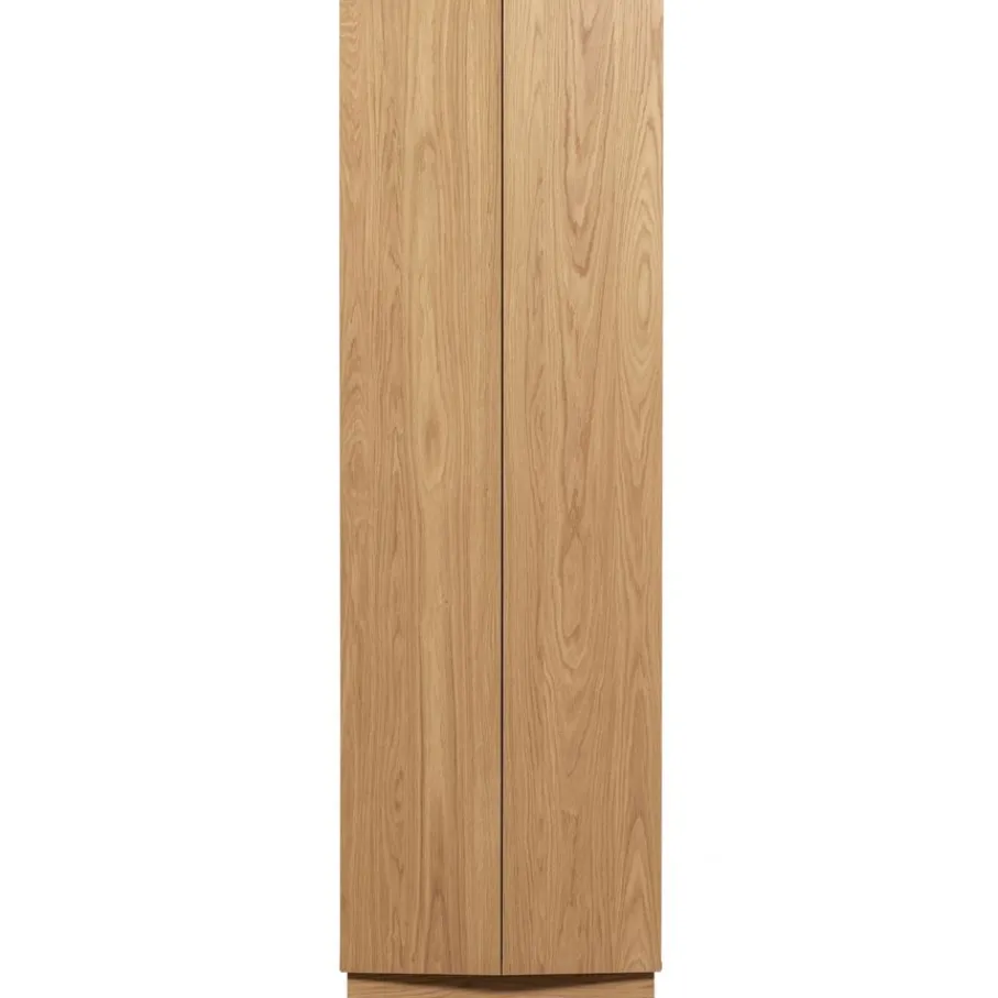 Wandkasten<WOOOD Wandkast Zuma Naturel - 67x210x45 cm