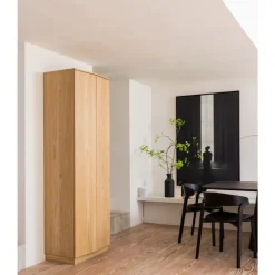 Wandkasten<WOOOD Wandkast Zuma Naturel - 67x210x45 cm
