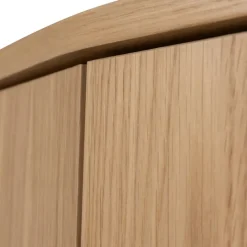 Wandkasten<WOOOD Wandkast Zuma Naturel - 67x210x45 cm