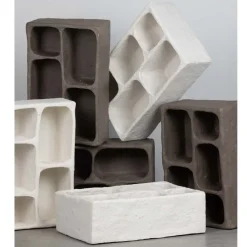Wandrekken & Planken|Wandrekken<WOOOD Wandrek Clay Grijs - 70x45 cm