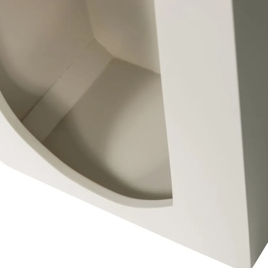 Wandrekken & Planken|Wandrekken<WOOOD Wandrek Noam Greige - 24x70 cm