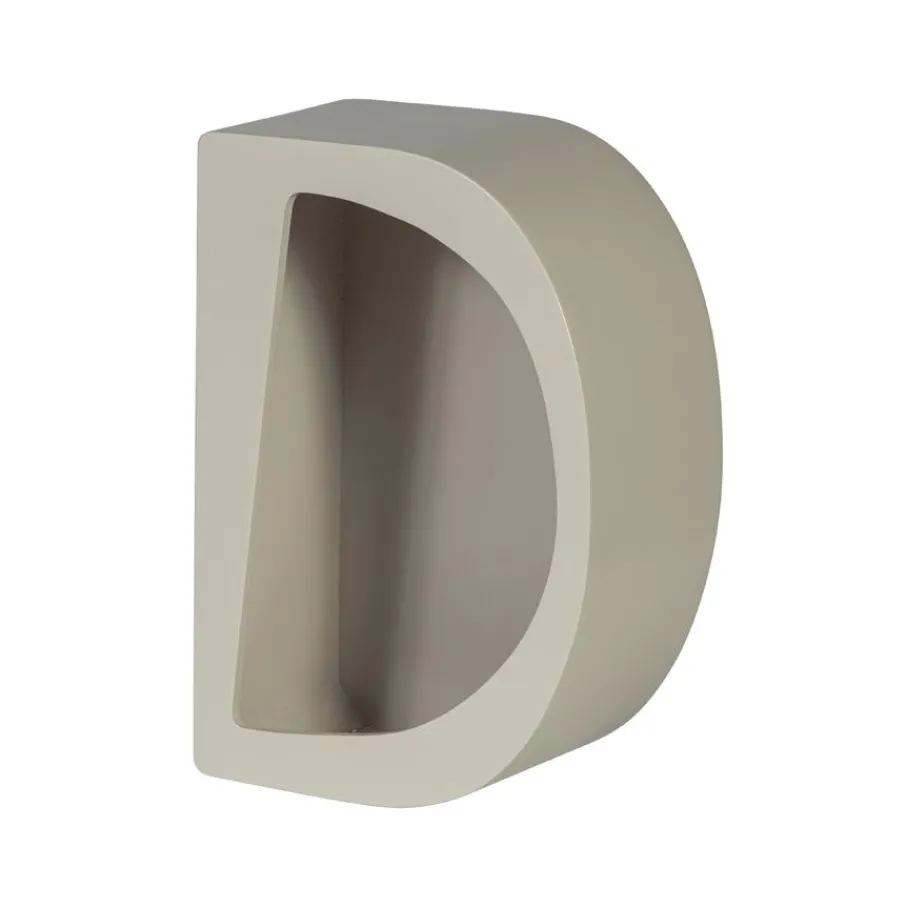 Wandrekken & Planken|Wandrekken<WOOOD Wandrek Noam Greige - 35x24 cm