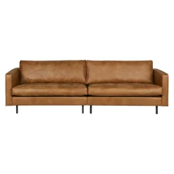 Zitbanken<WOOOD 3-Zitsbank Rodeo Classic Cognac