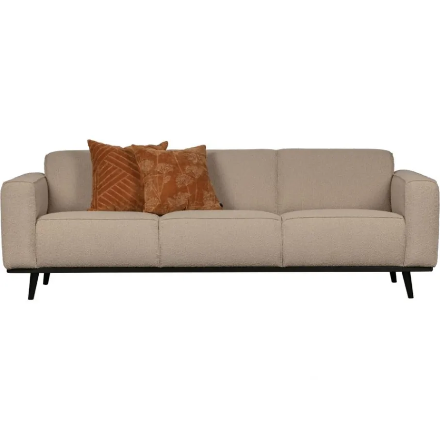 Zitbanken<WOOOD 3-Zitsbank Statement Beige