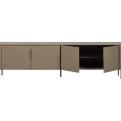 Tv-Meubels<WOOOD (Zwevend) TV-meubel Gunnar Mud - 200x56x44 cm