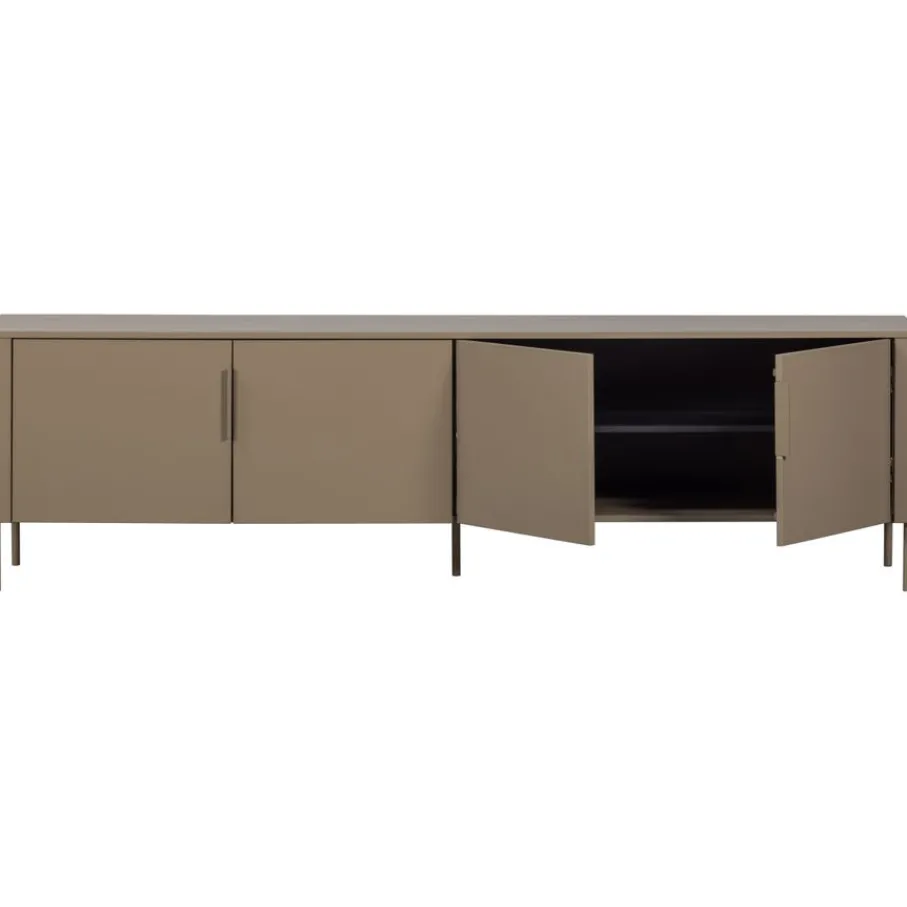 Tv-Meubels<WOOOD (Zwevend) TV-meubel Gunnar Mud - 200x56x44 cm