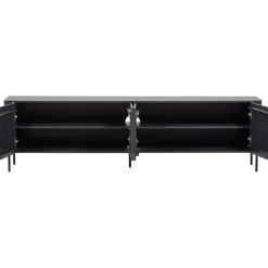 Tv-Meubels<WOOOD (Zwevend) TV-meubel Gunnar Zwart - 200x56x44 cm