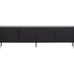 Tv-Meubels<WOOOD (Zwevend) TV-meubel Gunnar Zwart - 200x56x44 cm