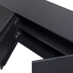 Tv-Meubels<WOOOD (Zwevend) TV-meubel Gunnar Zwart - 200x56x44 cm