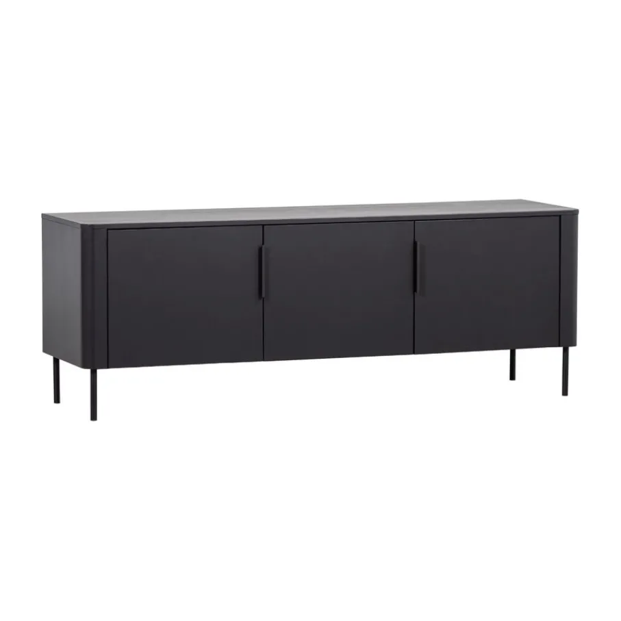 Tv-Meubels<WOOOD (Zwevend) TV-meubel Gunnar Zwart - 154x56x44 cm