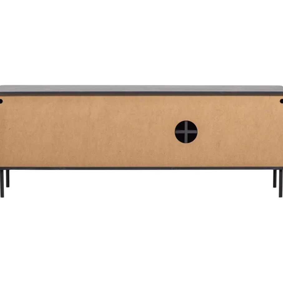Tv-Meubels<WOOOD (Zwevend) TV-meubel Gunnar Zwart - 154x56x44 cm