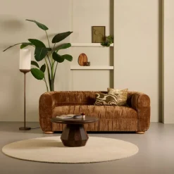 Zitbanken< 2-Zitsbank Hulton Bruin