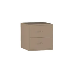 Nachtkastjes< Zwevend Nachtkastje Borba Taupe - 30x30x30 cm