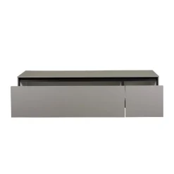 Tv-Meubels< Zwevend TV-meubel Cannes Taupe - 162x37x49 cm