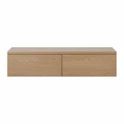 Tv-Meubels< Zwevend TV-meubel Chester Naturel - 150x35x40 cm